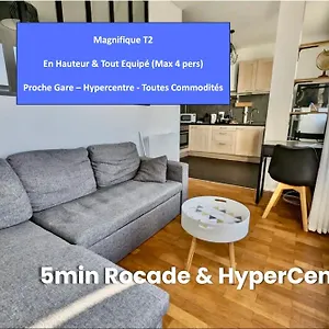  Appartement Excellent T2 - Superbe Vue Et Proche Rocade