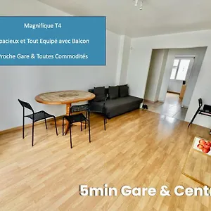  Appartement Impeccable Chambre, Bien Place, Calme & Equipe